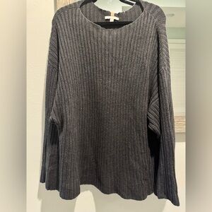 Lunya Gray Knit Sweater Size L/XL